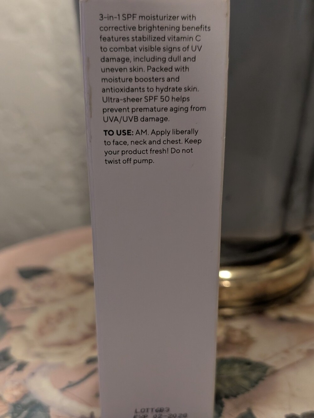 Murad Environmental Shield SPF 50 Brightening Moisturizer - White and Orange - Picture 4 of 7